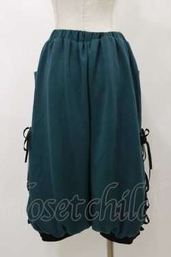 画像2: axes femme POETIQUE / チャイナボタンバルーンパンツ M グリーン H-25-11-24-1034-AX-PA-NS-ZH