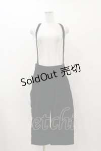 ALICE and the PIRATES / 別珍サロペット Free ブラック H-25-11-24-1036-PA-PA-NS-ZH