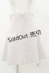 Ank Rouge / BACKスピンドルハイウエストスカパン M ピンク H-25-11-24-1039-CA-SK-NS-ZH