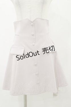 画像1: Ank Rouge / BACKスピンドルハイウエストスカパン M ピンク H-25-11-24-1039-CA-SK-NS-ZH