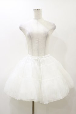 画像1: Angelic Pretty / ドレスアップパニエ Free ホワイト H-25-11-24-1041-AP-SK-NS-ZH