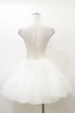 画像2: Angelic Pretty / ドレスアップパニエ Free ホワイト H-25-11-24-1041-AP-SK-NS-ZH