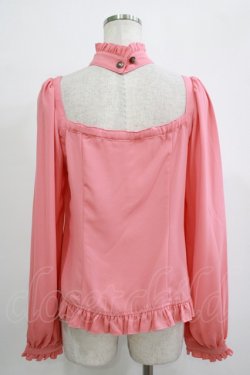 画像3: ALGONQUINS / スクエアネックホルタートップス F ピンク H-25-11-25-026-AL-TO-KB-ZH