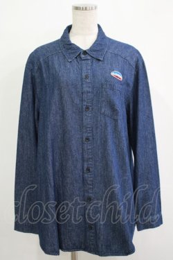 画像1: Candy Stripper / DENIM SHIRTS  ブルー H-25-11-25-030-PU-BL-KB-ZH