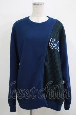 画像1: MILKBOY / MKB SWEATS  ネイビー H-25-11-25-033-MB-TO-KB-ZH (1)