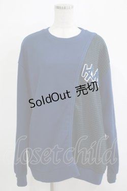 画像1: MILKBOY / MKB SWEATS  ネイビー H-25-11-25-033-MB-TO-KB-ZH