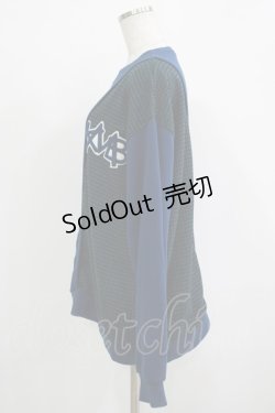 画像2: MILKBOY / MKB SWEATS  ネイビー H-25-11-25-033-MB-TO-KB-ZH