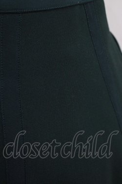 画像4: Jane Marple / Cashmere Doeskin Gored Skirt  ダークグリーン H-25-11-25-003-JM-SK-KB-ZH