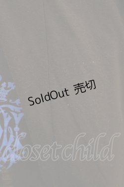 画像5: ALGONQUINS / ドレープレイヤード風カットソー  黒×白×青 H-25-11-25-037-AL-TO-KB-ZH