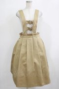 Candy Stripper / BONTAGE JUMPERスカート 2 ベージュ H-25-11-25-004-PU-SK-KB-ZH