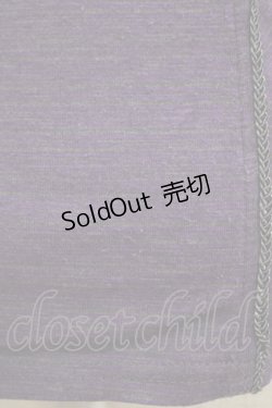 画像4: Ozz Croce / ZIPカットソーカーディガン  パープル H-25-11-25-039-OO-TO-KB-ZH