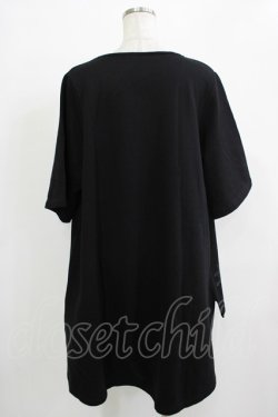 画像3: SEX POT ReVeNGe / クロスプリントロングトップス  ブラック H-25-11-25-043-SP-TO-KB-ZT1127J