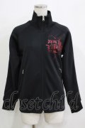 SEX POT ReVeNGe / プリントZIPジャージ  ブラック H-25-11-25-046-SP-TO-KB-ZH