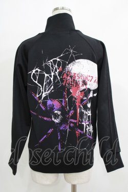 画像3: SEX POT ReVeNGe / プリントZIPジャージ  ブラック H-25-11-25-046-SP-TO-KB-ZH
