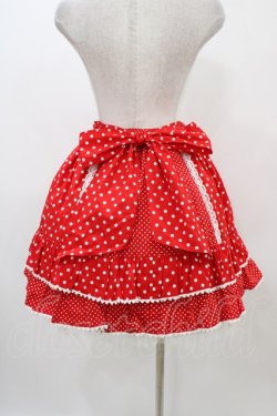 画像2: BABY,THE STARS SHINE BRIGHT / ドットリボンフリルスカート Free エンジ H-25-11-25-1035-BA-SK-NS-ZH