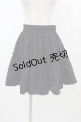 DearMyLoveRose / ティアードミニフレアスカート M ブラック H-25-11-25-1039-EL-SK-NS-ZH