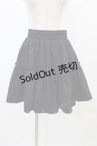 DearMyLoveRose / ティアードミニフレアスカート M ブラック H-25-11-25-1039-EL-SK-NS-ZH