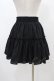 画像2: DearMyLoveRose / ティアードミニフレアスカート M ブラック H-25-11-25-1039-EL-SK-NS-ZH (2)