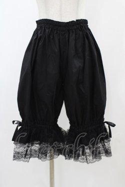 画像1: metamorphose / ラッセルレースドロワーズ Free ブラック H-25-11-25-1041-ME-PA-NS-ZH