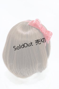 画像2: BABY,THE STARS SHINE BRIGHT / ドットリボンカチューシャ  レッド H-25-11-25-1006-BA-AC-NS-ZH