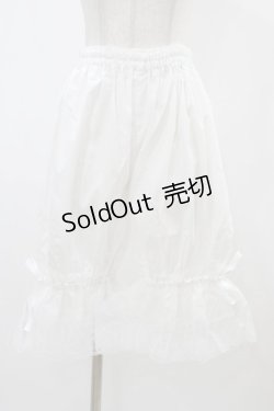 画像1: metamorphose / ラッセルレースドロワーズ Free オフホワイト H-25-11-25-1042-ME-PA-NS-ZH