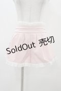 Bon21Hiz / ショートパンツ M ピンク H-25-11-25-1044-0-PA-NS-ZH