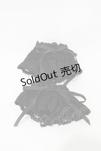 BABY,THE STARS SHINE BRIGHT / トーションレースお袖とめ  ブラック H-25-11-25-1007-BA-ZA-NS-ZH