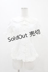 metamorphose / ピンタックブラウス Free オフ H-25-11-25-1046-ME-BL-NS-ZH