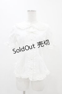 metamorphose / ピンタックブラウス Free オフ H-25-11-25-1046-ME-BL-NS-ZH