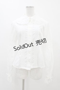 画像1: BABY,THE STARS SHINE BRIGHT / ローズレースブラウス Free オフ H-25-11-25-1047-BA-BL-NS-ZH