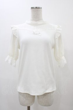 画像1: Amavel / バックリボンレース&テレコトップス Free オフ H-25-11-25-1050-CA-TO-NS-ZH