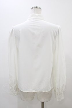 画像2: Jamie エーエヌケー / BIGリボンブラウス M オフ H-25-11-25-1051-LO-BL-NS-ZH