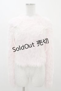 Swankiss / レースアップニット Free ピンク H-25-11-25-1054-CA-TO-NS-ZH