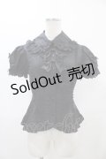Angelic Pretty / トリプルリボンブラウス Free ブラック H-25-11-25-1057-AP-BL-NS-ZH