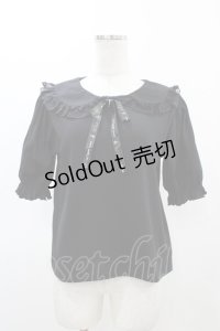 m petit by misako / MSエリツキプルオーバー M ブラック H-25-11-25-1058-LO-TO-NS-ZH