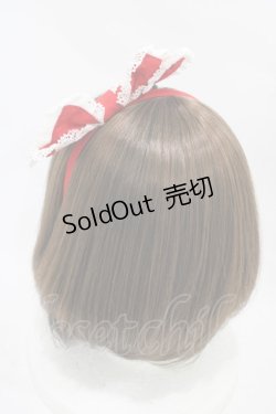 画像2: Angelic Pretty / リボンカチューシャ  レッド H-25-11-25-1001-AP-AC-NS-ZH