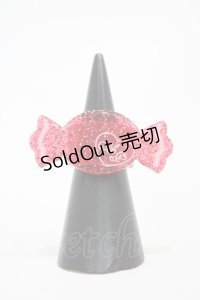 Angelic Pretty / Sweet Candyリング Free レッド H-25-11-25-1011-AP-AC-NS-ZH