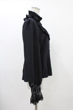 画像3: ALICE and the PIRATES / ミカエルブラウス Free ブラック H-25-11-25-1016-PA-BL-NS-ZH