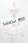 To Alice / Magical Girl Dress S ホワイト/ピンク H-25-11-25-1019-LO-OP-NS-ZH