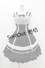 BABY,THE STARS SHINE BRIGHT / Sugary Floraジャンパースカート Free ブラック H-25-11-25-1020-BA-OP-NS-ZH