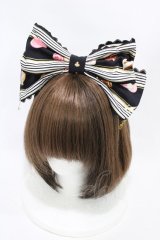 Angelic Pretty / Wonder Partyカチューシャ  ブラック H-25-11-25-1004-AP-AC-NS-ZH