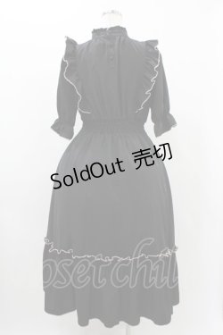 画像2: m petit by misako / NINA'SコラボAMハイショクメローワンピース M ブラック H-25-11-25-1023-LO-OP-NS-ZH