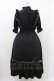 画像2: m petit by misako / NINA'SコラボAMハイショクメローワンピース M ブラック H-25-11-25-1023-LO-OP-NS-ZH (2)