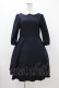 画像1: Franche Lippee / 丸襟ワンピース M ネイビー H-25-11-25-1024-LO-OP-NS-ZH (1)