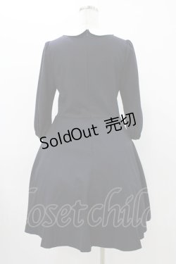 画像2: Franche Lippee / 丸襟ワンピース M ネイビー H-25-11-25-1024-LO-OP-NS-ZH