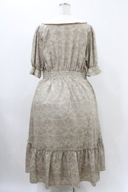 画像2: m petit by misako / NINA’Sコラボトワルドジュイワンピース LL ベージュ H-25-11-25-1025-LO-OP-NS-ZH