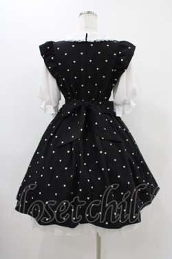 画像2: mille fille closet by LODISPOTTO / Heart Dollyワンピース M ブラック H-25-11-25-1027-LO-OP-NS-ZH