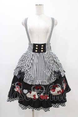 画像1: Amavel / Dreaming Kitten Picnicスカート Free ブラック H-25-11-25-1031-CA-SK-NS-ZH