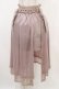 画像1: Rojita / ダブルバックルベルトシアースカート Free ピンク H-25-11-25-1033-LO-SK-NS-ZH (1)