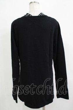 画像3: SEX POT ReVeNGe / クロスネックカットソー L 黒×青 H-25-11-25-049-SP-TO-KB-ZH